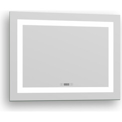 Зеркало для ванной комнаты Imprese Karlov Option m08607600MC (80x60 см, с подсветкой, подогревом и часами), Доступные размеры: 80 x 60, фото 