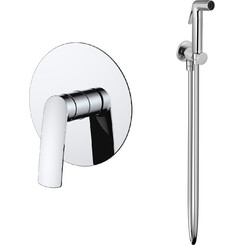 Гигиенический душ со смесителем Volle Cante Chrome SET20240405 (1512.101401+1586.190101), Цвет производителя: хром, фото 