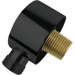 Подключение для душевого шланга Imprese f03600110SR (черное матовое), Цвет производителя: черный матовый, фото 