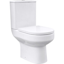 Безободковый унитаз-компакт Imprese Malse c06204503 (с сиденьем), фото 