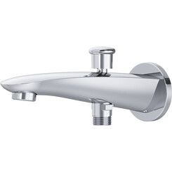 Излив для ванны Am.Pm Like F8070100 (17 см, скрытого монтажа и переключателем на душ), фото 