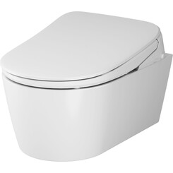 Безободковый подвесной унитаз Am.Pm Func FlashClean C8F1702SC (с крышкой-биде), фото 