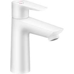 Смеситель для умывальника Hansgrohe Talis E White Matt 71713700 (белый матовый, c донным клапаном), Цвет производителя: белый матовый, фото 