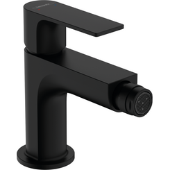 Смеситель для биде Hansgrohe Rebris E Black Matt 72211670 (черный матовый, с донным клапаном), Цвет производителя: черный матовый, фото 