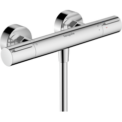 Змішувач для душу із термостатом Hansgrohe Ecostat Element Chrome 13346000, Колір виробника: хром, фото 