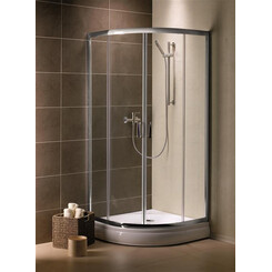 Душевая кабина Radaway Premium Plus A 1900 30413-01-01N (80x80 см, стекло прозрачное, профиль хром), Доступные размеры: 80 x 80, Цвет производителя: прозрачное стекло, фото 