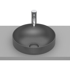 Умывальник Roca Inspira A32752R640 (37 см, оникс), Цвет производителя: оникс, фото 