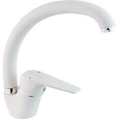 Смеситель для кухни Kroner KRM Odra S035 (бежевый), Цвет производителя: бежевый матовый, фото 