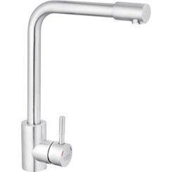 Смеситель для кухни Kroner KRP Edelstahl Klassisch ESG034 (нержавейка), фото 