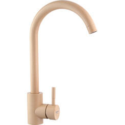 Смеситель для кухни Kroner KRP Edelstahl Klassisch COL035 (бежевый), Цвет производителя: бежевый матовый, фото 