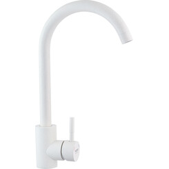 Смеситель для кухни Kroner KRP Edelstahl Klassisch WEI035 (белый матовый), Цвет производителя: белый матовый, фото 