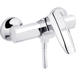 Смеситель для душа Kroner KRM Kante C050 (с лейкой и шлангом), фото 