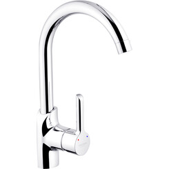 Смеситель для кухни Kroner KRP Essen C030 (хром), Цвет производителя: хром, фото 