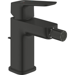 Смеситель для биде Grohe Cubeo S-Size 1018102430 (черный матовый, с донным клапаном), Цвет производителя: черный матовый, фото 
