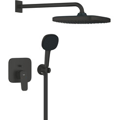 Душевая система GROHE Cubeo Tempesta 1053362430 (черная матовая, скрытого монтажа), Цвет производителя: черный матовый, фото 