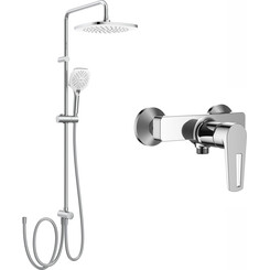 Душевая система Imprese Bila Desne со смесителем Imprese Breclav SET20230601 (15245+T-00261SQ), фото 