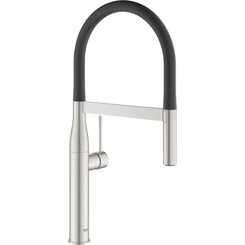 Змішувач для кухні Grohe Essence 30503DC0 (суперсталь, з гнучким виливом), Колір виробника: суперсталь, фото 