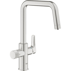 Смеситель для кухни Grohe Blue Pure Start 30595DC0 (суперсталь, с подключением питьевой воды), Цвет производителя: суперсталь, фото 