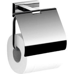 Держатель туалетной бумаги Imprese Valtice Chrome 142320 (с крышкой), фото 