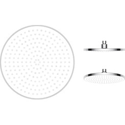 Верхний душ Imprese LSR-230BR Chrome f02600101AJ, Цвет производителя: белый, фото 