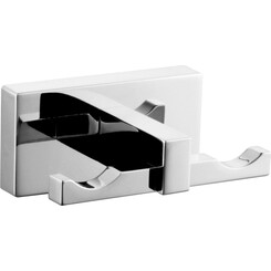 Крючок для ванной Imprese Valtice Chrome 101320 (двойной), фото 