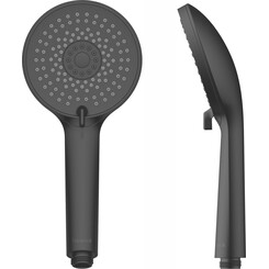 Лейка для душа Imprese Black Matt f03600110BE (черная матовая, четырехрежимная), фото 