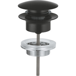 Донный клапан Grohe 1024642430 (черный матовый, универсальный), фото 