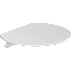 Полка в ванную Hansgrohe Wallstoris Matt White 27915700 (20x16.9 см, белая матовая, настенная), Цвет производителя: белый матовый, фото 