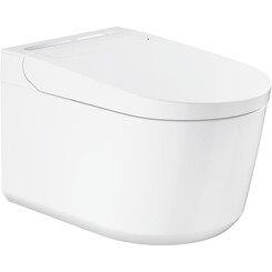 Безобідковий підвісний унітаз-біде Grohe Sensia Pro 36508SH0 (воронкоподібний, з сидінням), фото 