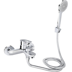 Смеситель для ванны Lidz Latwa 006 Chrome LDLAT006CRM45414 (хром, с лейкой и шлангом), Цвет производителя: хром, фото 