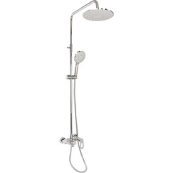 Душевая система Lidz Latwa 1030 Chrome LDLAT1030CRM45417 (хром, с изливом), Цвет производителя: хром, фото 