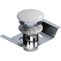 Донный клапан Catalano 9050700001 (5PBPC00, белый глянец, без перелива), фото 