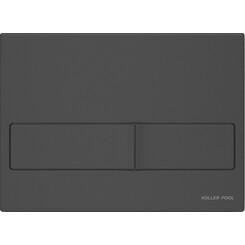 Панель змиву Koller Pool Neon black matt KP-226-017 (чорна матова), Колір виробника: чорний матовий, фото 