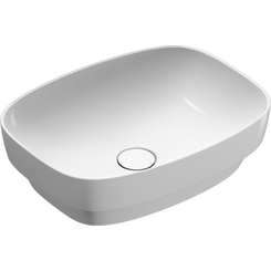 Раковина Catalano Alvea 50 0624500001 (150AGRLX00, 50x38 см, чаша), Доступные размеры: 50 x 38, Цвет производителя: белый глянец, фото 