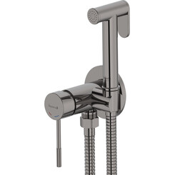 Гигиенический душ со смесителем Imprese Brenta Graphite Chrome ZMK092308039 (графитовый хром, скрытого монтажа), Цвет производителя: графитовый хром, фото 