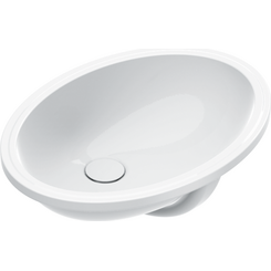 Раковина Catalano Italy 57 0727570001+9056030000 (57x42 см, под столешницу), фото 