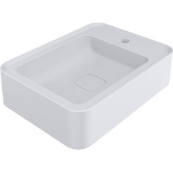 Раковина Miraggio Marrakesh 380 L Mirasoft 8814259 (51x38 см, біла матова), Доступні розміри: 51 x 38 L, Технологія виробництва: Mirasoft Technology, Колір виробника: білий матовий, фото 