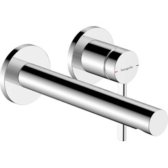 Внешняя часть смесителя скрытого монтажа для умывальника Hansgrohe Zesis S Chrome 74750000 (хром), Цвет производителя: хром, фото 