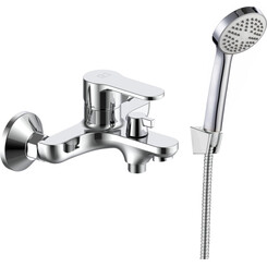 Смеситель для ванны RJ Venus Chrome RJFA092-02CH (с лейкой и шлангом), фото 