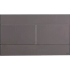 Клавіша змиву Oli Slim 659058 (сіра матова), Колір виробника: темно-сірий матовий, фото 