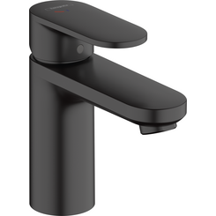 Змішувач для умивальника Hansgrohe Vernis Blend Black Matt 71585670 (чорний матовий, з донним клапаном), Колір виробника: чорний матовий, фото 