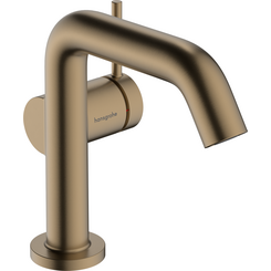 Змішувач для умивальника Hansgrohe Tecturis S Brushed Bronze 73323140 (брошована бронза, з донним клапаном), Колір виробника: брашована бронза, фото 