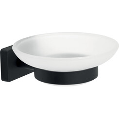 Мильниця Ferro Greta Black Matt AGR02BL (чорна матова, настінна), Колір виробника: чорний матовий, фото 