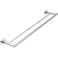 Рушникотримач Ferro Greta Chrome AGR10 (хром, подвійний), Колір виробника: хром, фото 