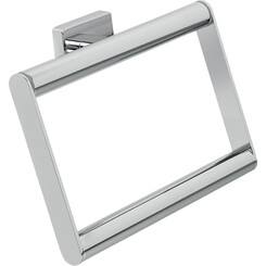 Рушникотримач Ferro Greta Chrome AGR11 (хром, кільце), Колір виробника: хром, фото 