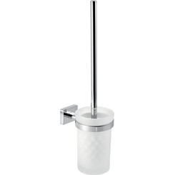 Йоржик для унітазу Ferro Greta Chrome AGR14 (хром, настінний), Колір виробника: хром, фото 