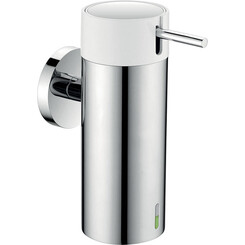 Дозатор для рідкого мила Ferro Smile Chrome ASM34 (настінний), фото 