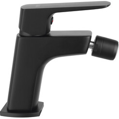 Змішувач для біде Ferro Vitto Verdeline Black Matt BVI6VLBL (чорний матовий, з донним клапаном), Колір виробника: чорний матовий, фото 