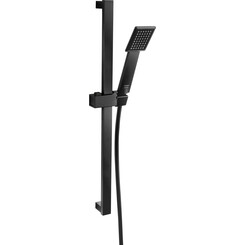 Душовий гарнітур Ferro Sinus Black Matt N170BL-B (чорний матовий), Колір виробника: чорний матовий, фото 