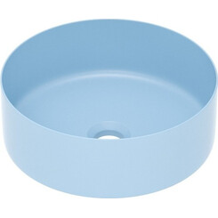 Умывальник Imprese Matt Blue i11102MB (36 см, голубой матовый), Доступные размеры: 36 x 36, Цвет производителя: голубой матовый, фото 